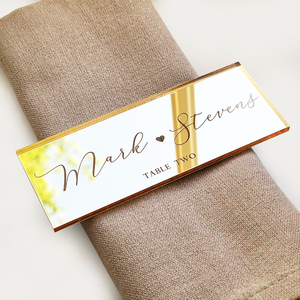 Cartes de place en acrylique transparent pour les noms des invités de mariage numéros de table escorte assiettes acryliques rectangulaires vierges pour tableau des sièges à manger - Product Image 6