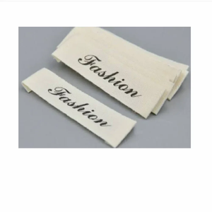 Etiqueta de algodón impresa de 50x15 mm, etiquetas con diseño de logotipo más vendidas, etiquetas impresas para prendas, etiquetas impresas para ropa. - Product Image 2