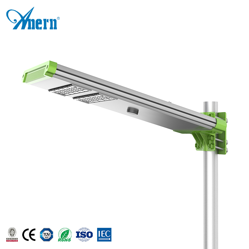 Proyecto Industrial al aire libre 30W LED Solar integrado Luz de calle llevada