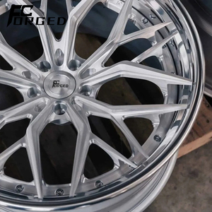 Jantes forgées en alliage 2 pièces de 18, 19, 20, 21, 22, 23, 24 pouces, 5x112, 5x114.3, 5x120, jantes personnalisées 6061-T6 forgées pour Ferrari <span class=keywords><strong>Lamborghini</strong></span> - Product Image 1