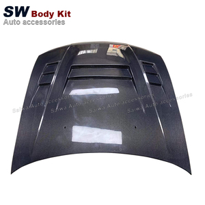 De alta calidad de fibra de carbono real agujero abierto capó del <span class=keywords><strong>motor</strong></span> de ventilación frente de la cubierta de la válvula para Nissan SILVIA S15 1999-2002 kit de cuerpo - Product Image 3