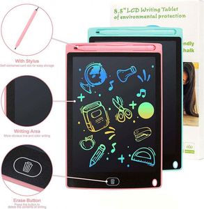 Tablette d'écriture numérique LCD 8,5 pouces pour enfants, jouet éducatif de dessin et de peinture - Product Image 2