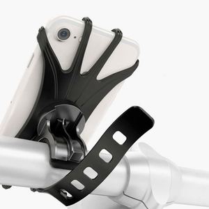 Support de téléphone portable universel 360° pour poussette, vélo électrique, moto et vélo °   Silicone rotatif résistant à la liaison - Product Image 1