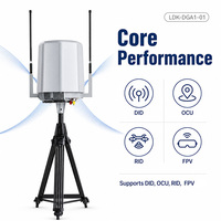 Detector de Drones Fijo 70M-6G, Sistema de Defensa AOA DJI, Alarma de Seguridad RF, Rastreo de Posición, Detección de Dirección de Señal de Video FPV UAV
