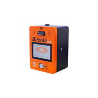 Mesin perubahan Token Bitbox Virtual pasang dinding BTC menerima tagihan kios mesin pembayaran uang tunai