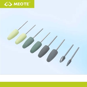 Kit de 8 fresas pulidoras de resina acrílica HP de 2.35mm para pulido dental, herramienta rotatoria para dentista, instrumento de laboratorio dental - Product Image 3