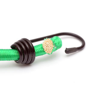 Corde élastique de haute qualité, 120cm, 8mm, verte, pour camping en plein air, corde de fixation pour tentes, corde à linge, bagages - Product Image 1