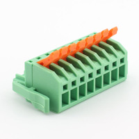 Bloques de Terminales de Latón de 8P con Conector de 3.5mm, 300V 10A, Conectores para PCB