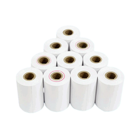 Rouleaux de papier thermique monocouche de marque MX en gros, 57*40mm, blanc, pour caisse enregistreuse, Henan Multi-Printing Supermarket