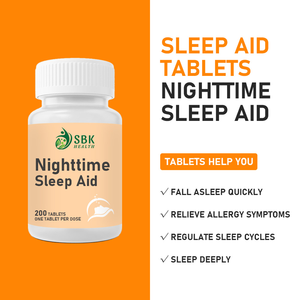 High Quality Sleep Fast Nighttime Sleep Aid Tablets Melatonin Vegan Nighttime Regulate Sleep for Adults Aid Tablets - Product Image 2