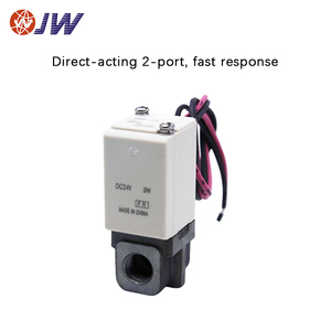 VDW14/24GA/HA/JA/KA/LA/MA/NA/PA/QA/RA/<span class=keywords><strong>SA</strong></span>/TA/UA/VA/<span class=keywords><strong>WA</strong></span>, serie VDW piccole elettrovalvole a 2 vie ad azione diretta per vuoto medio - Product Image 1