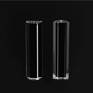 Varilla de cristal de cuarzo semiredonda Pulido de alta pureza Varillas de cuarzo transparentes resistentes al calor - Product Image 2