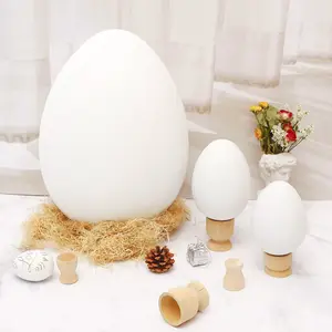 Пластиковые пасхальные яйца ручной росписи, Креативные Игрушки для раннего развития детей, пасхальные украшения «сделай сам»