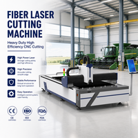 Découpeuse laser à fibre 1500W-12000W avec tête de découpe BOCI et système CYPCUT pour la découpe de l'acier inoxydable et de l'aluminium