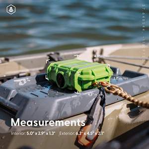 Échantillon gratuit étui rigide en plastique ABS de survie en plein air boîte de séchage étanche pour kayak plongée étui d'étanchéité antichoc OEM et ODM - Product Image 5