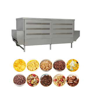 2024 completamente automático Venta caliente 200-250 Kg/h Desayuno Cereales Snacks Pellet Line Sugar Frosted Corn Flakes Making Machinery - Product Image 4