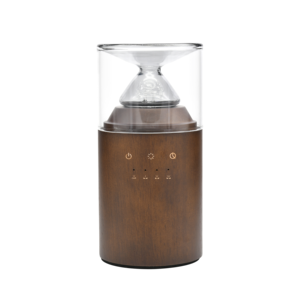 Luxury Electric Aromatherapy Wood Glass Material Diffuser Colorful Lights Waterless <strong>Scent</strong> Diffuser For Home Use Desktop - Product Image 2