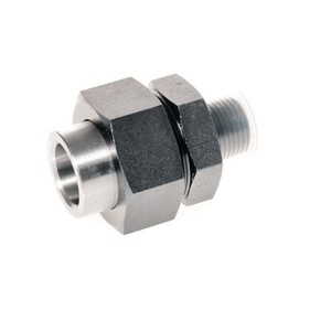 Raccord hydraulique droit en acier au carbone forgé B16.11, à soudure par emmanchement, filetage externe, 3000LB 6000LB - Product Image 1