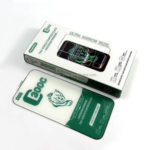 Protection d'écran en <span class=keywords><strong>verre</strong></span> trempé ultra-fin transparent anti-poussière ESD à grand arc de 0,55 mm 300C pour iPhone 17 15 16 Pro Max - Product Image 6