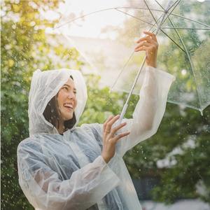 Portable Disposable Poncho Raincoats for Men Women Rain Poncho Emergency <strong>Fisherman</strong> Rain <strong>Coat</strong> - Product Image 3