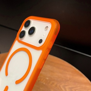 Funda Magnética Transparente para Teléfono, Compatible con iPhone 18 13 14 15 16 17 Pro Max, Carga Inalámbrica, Protección en las Cuatro Esquinas, Venta al Por Mayor - Product Image 5