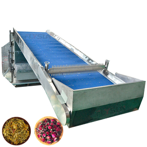 Secador de cinta transportadora de malla multicapa de bajo consumo para té de flores, equipo de secado con aire caliente continuo para jerez de miel - Product Image 1