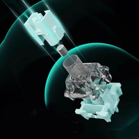 Interrupteur de clavier de jeu mécanique Gateron magnétique professionnel en plastique OEM/ODM personnalisé avec son RVB (MOQ 100 pièces)