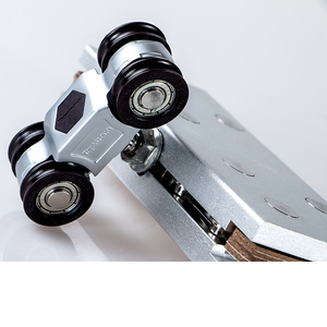 granero rodamientos guía de piso pista inferior superior 4 ruedas colgando de la ventana de vidrio <span class=keywords><strong>puerta</strong></span> <span class=keywords><strong>corredera</strong></span> rodillo - Product Image 5