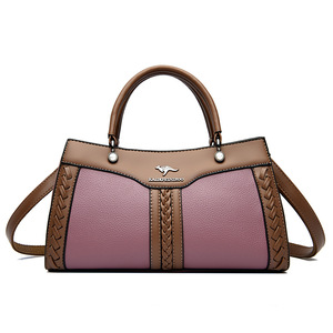 Sac à main tendance en cuir PU souple pour femme, sac à bandoulière de luxe de créateur, grande capacité, sac fourre-tout de shopping - Product Image 1