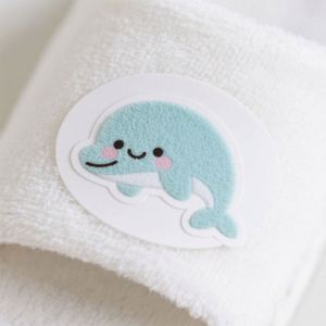 Waterproof Metal Label <b>Tag</b> with Logo Custom Sticker for Bags and <b>Clothes</b> - Product Image 3