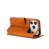 Étui portefeuille en cuir PU de qualité supérieure pour iPhone 7/8 Plus XR 11 avec fentes pour cartes, support et protection de ceinture