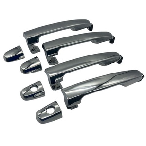 Manijas de Puerta de Coche Q, Manija <span class=keywords><strong>Externa</strong></span> Electrochapada 6921006040 6921706020 69210-06040 69217-06020 para Toyota Hilux <span class=keywords><strong>Vigo</strong></span> 2005-2015 - Product Image 6