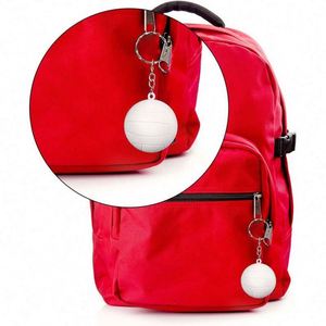 Custom White PVC Volleyball Keychains with Silk Screen Printing-Portable Party Favors & School Carnival <b>Gift</b> Fillers - Product Image 4