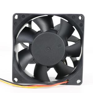 Ventilateur axial de refroidissement pour armoire et onduleur SUNON PMD2408PMB1-A(2).F.GN à roulement à billes, électrique, 80x80x38mm, 24VDC, 0.40A, 9.6W, 5700RPM, 84.1CFM - Product Image 4