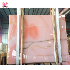 Pierre de marbre onyx <span class=keywords><strong>rose</strong></span> translucide du Pakistan à bon prix pour mur - Product Image 3