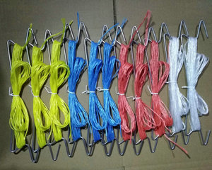 Móc đỡ cà chua nhà kính, móc tai, kẹp thân cây, phụ kiện đỡ cà chua, móc treo cà chua mạ kẽm, móc treo cà chua chống tia UV, dây <span class=keywords><strong>PP</strong></span> - Product Image 3