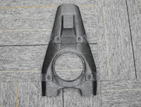 Cache-moteur en fibre de carbone sèche style OEM avec couvercle de verrouillage pour Ferrari SF90, pièces intérieures préimprégnées