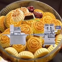 Machine automatique de fabrication de biscuits maamoul dattes pour petites entreprises machine à incruster alimentaire fournisseur d'équipement