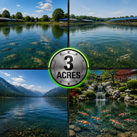 Aérateur de bassin sans huile 130L/min Compresseur d'air d'aération 6 diffuseurs pour bassin à poissons jusqu'à 3 acres 220V Faible bruit Aquaculture CE