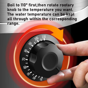Bollitore Elettrico in Acciaio Inox da 12L con Rubinetto - Product Image 4