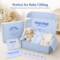 Boîte d'emballage personnalisée pour cadeaux de naissance, vêtements, jouets et ensembles pour bébés avec logo