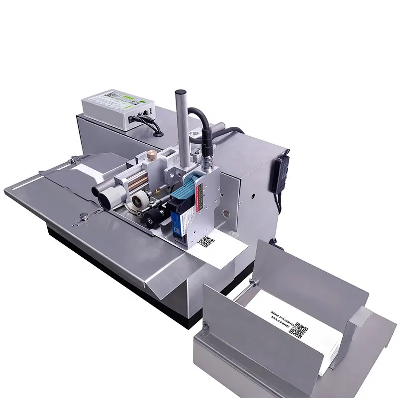 Impresora térmica de inyección de tinta, máquina de marcado de tarjetas, página