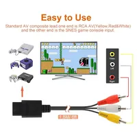 Câble audio AV 1,8 m, composite 3 RCA en cuivre pour console Sony PS2/PS3/PS1, adaptateur convertisseur de câble pour accessoires PS1 2 3