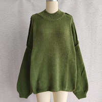 Fournisseur en gros de pulls en tricot pour femmes, à manches longues, épais, surdimensionnés, chauds, décontractés et élégants