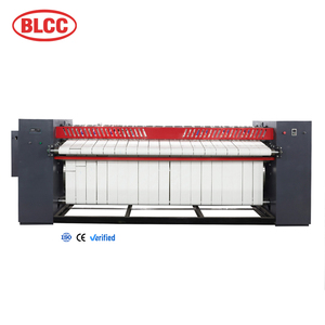 Alta velocidad 1 rodillo 2 rodillos 3 rodillos Flatwork Ironer Machine Lavado industrial eléctrico para hoteles Estado usado - Product Image 6