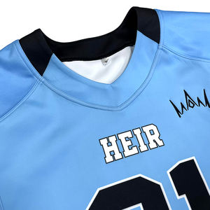 Uniforme de football américain personnalisé équipe club broderie design maille impression maillot de football ensemble - Product Image 4