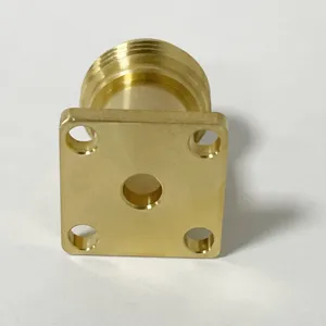 Dongguan Manufacturing Precisão Hardware Não padronizado Processado Brass Coaxial RF Connector Parts