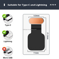 Nouvelle conception de bouchon anti-poussière en alliage d'aluminium pour téléphone portable, type C USB C Lightning, pour smartphones et tablettes