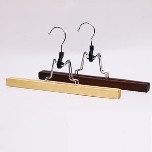 Fabricante Pantalones de madera Falda Abrazadera Perchas Extensión de cabello Percha Peluca Percha - Product Image 1