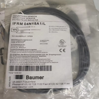 Sensor de Proximidad Inductivo Cilíndrico IFRM 04N15A1/L, PNP/NPN, Empotrado/No Empotrado, 24VDC, M4, Salida NPN 10-30VDC, Detección de Metales